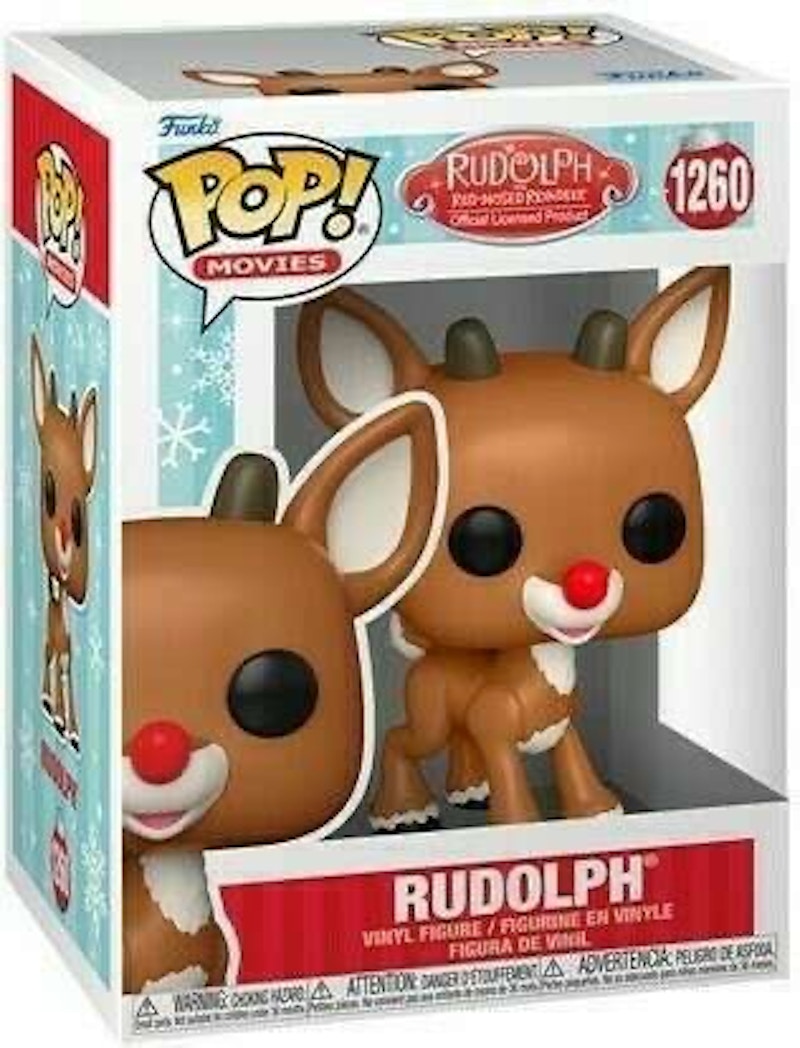 Funko Pop! Movies: Rudolph The RedNosed Reindeer Rudolph Figure #1260