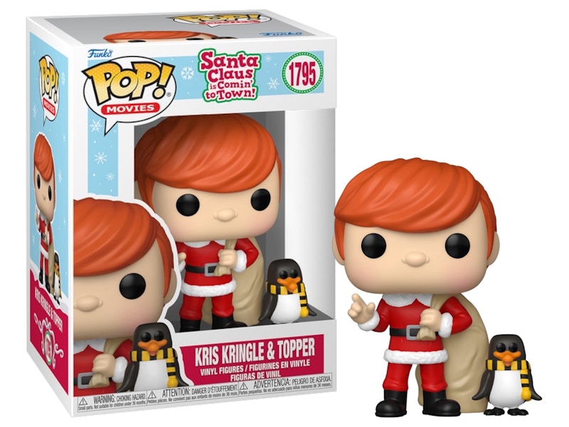 Funko Pop! Movies: Santa Clause Is Comin' To Town Kris Kringle & Topper Figure #1795