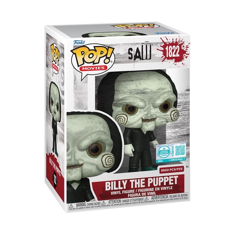 Funko Pop! Movies Saw Billy the Puppet Limited Edition Figure