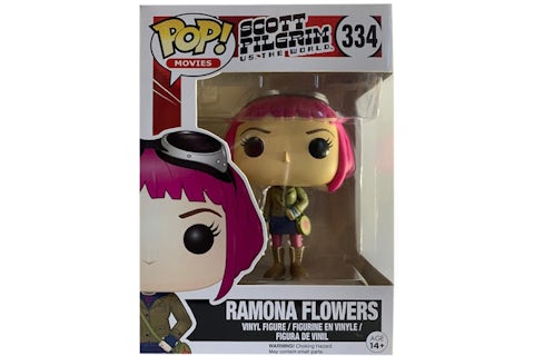 Funko Pop! Movies Scott Pilgrim vs The World Ramona Flowers Figure #334 - US Funko Pop! Movies Scott Pilgrim vs The World Ramona Flowers Figure #334 - US