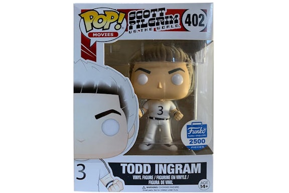 Funko Pop! Movies Scott Pilgrim vs The World Todd Ingram Funko Shop Exclusive Figure #402