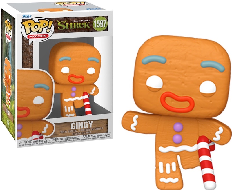 Funko Pop! Movies: Shrek Gingy Figure #1597