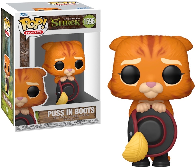 Funko Pop! Movies: Shrek Puss In Boots Figure #1596