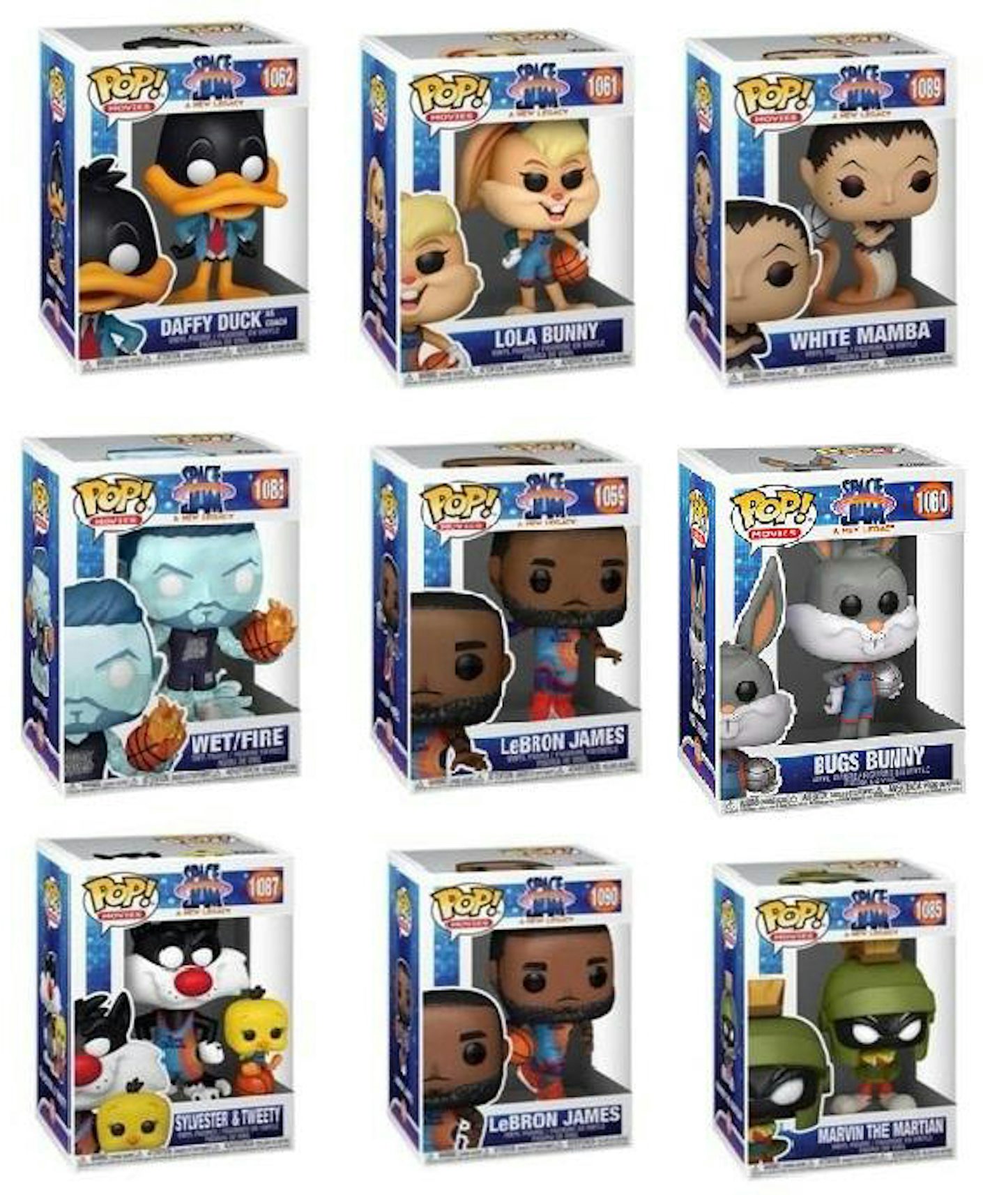 LeBron James Space Jame 2 A New Legacy _Number_1059 Funko Pop!