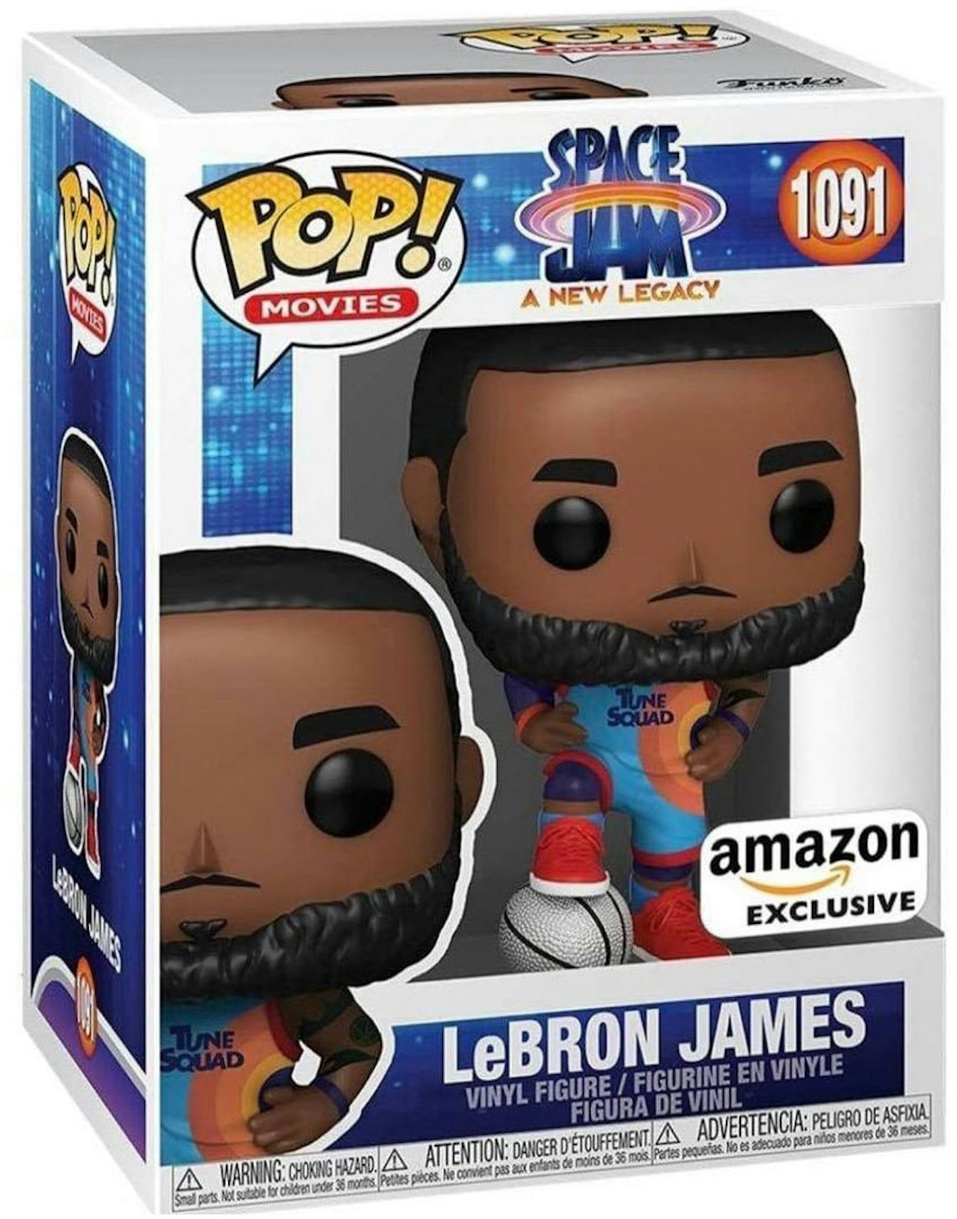 Moose Toys Space Jam: A New Legacy - Lebron James Ultimate Tune Squad 12  Action Figure