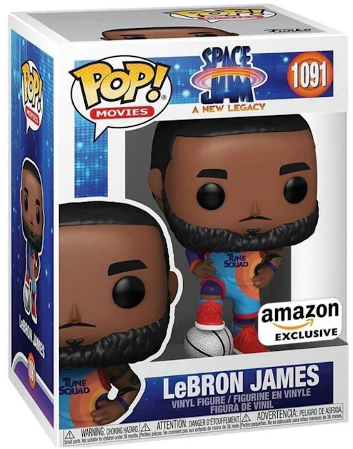 Funko Pop! Movies Space Jam A New Legacy LeBron James  Exclusive  Figure #1091 - US