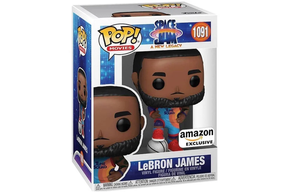 Funko Pop! Movies Space Jam A New Legacy LeBron James Amazon Exclusive Figure #1091