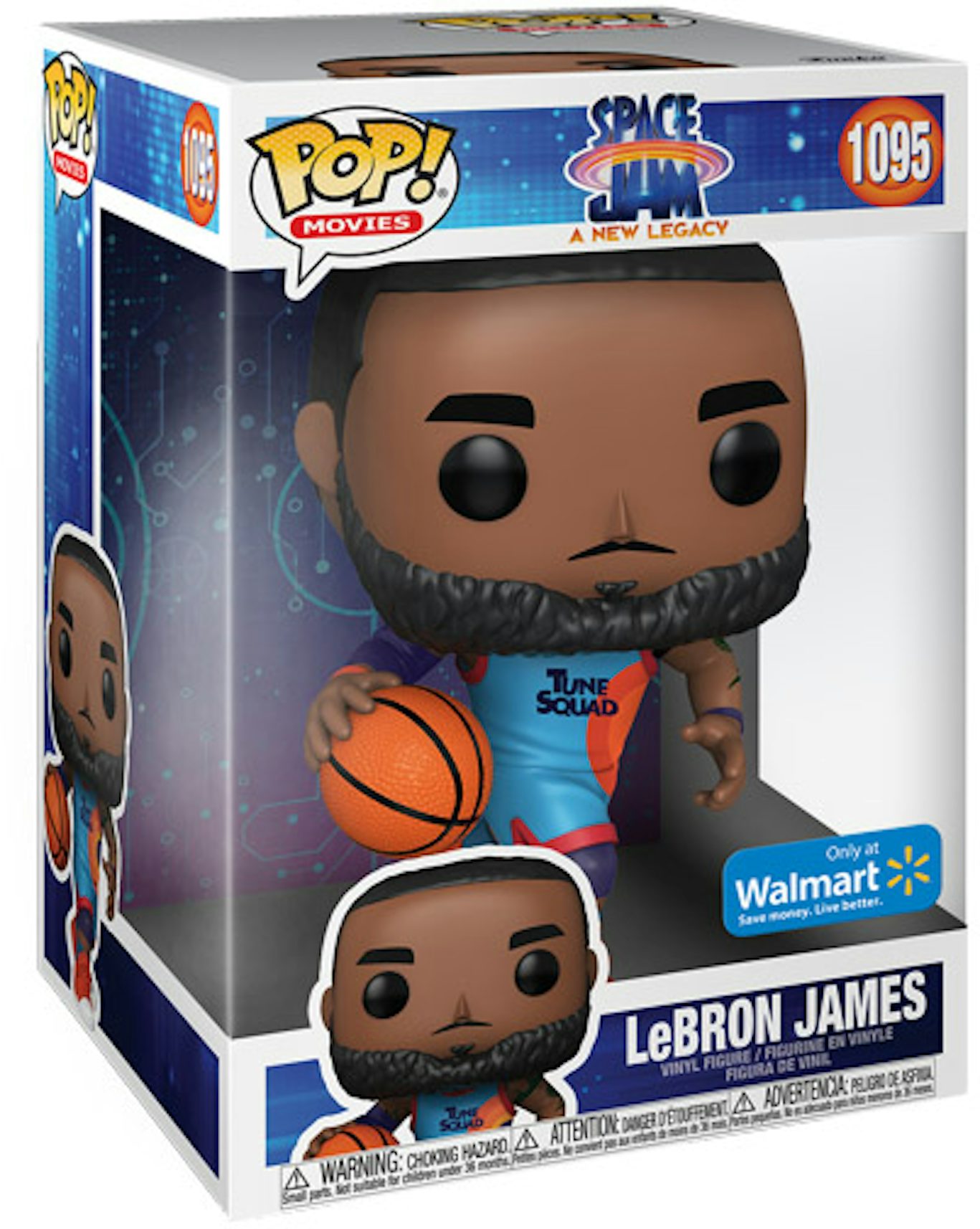 Space Jam: A New Legacy Ultimate Tune Squad Lebron James Action Figure with  Sound