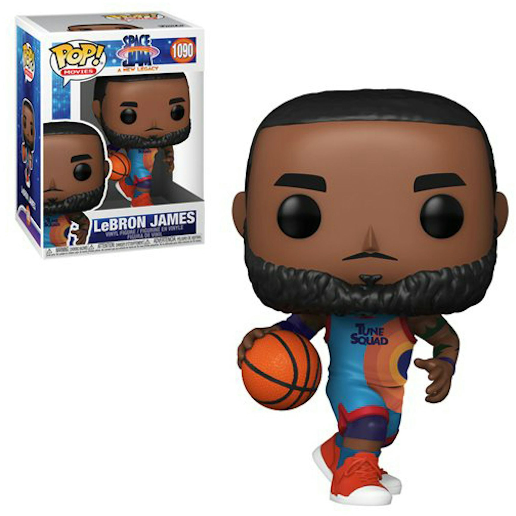 Funko Pop! Movies Space Jam A New Legacy Lebron James Dribbling Figure  #1090 - SS21 - IT