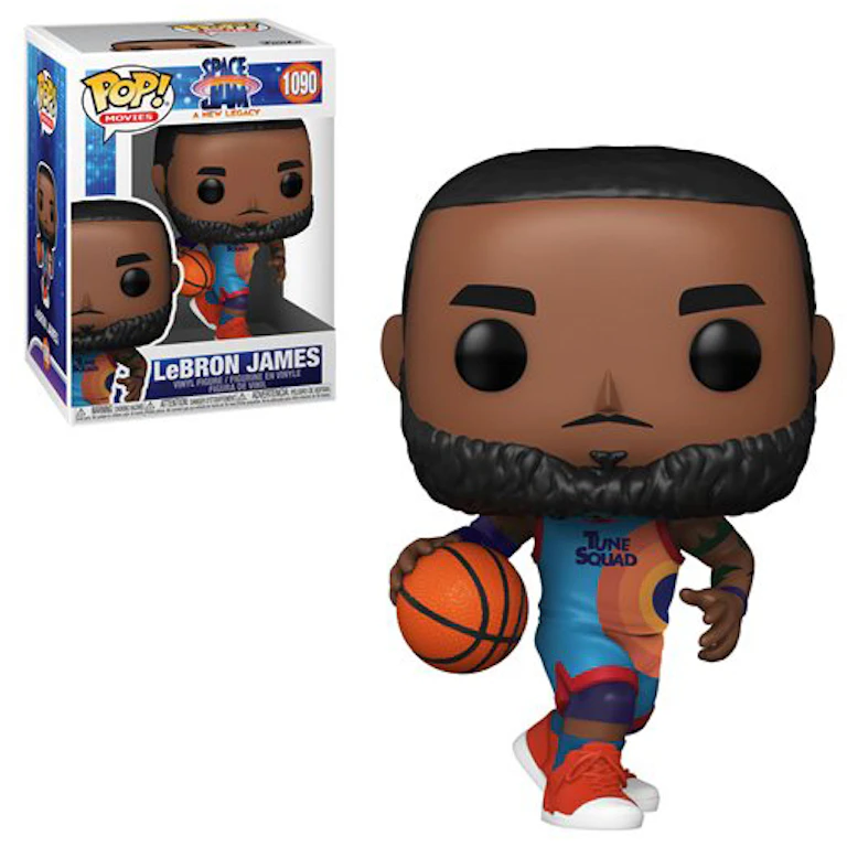 Funko Pop Movies Space Jam A New Legacy Lebron James Dribbling Figure 1090 Ss21 Kr