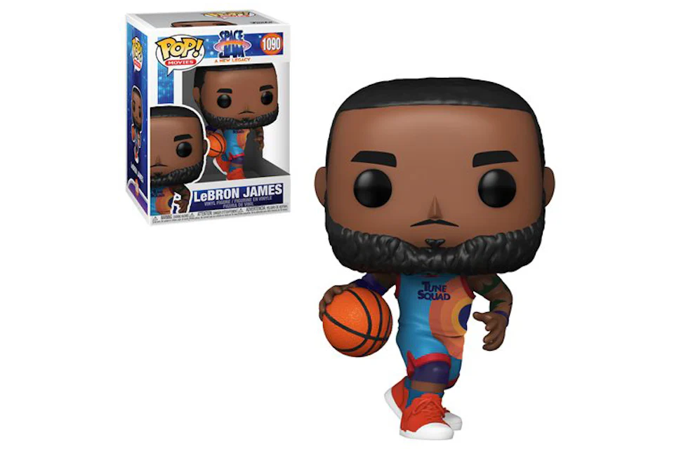 Funko Pop! Movies Space Jam A New Legacy Lebron James Dribbling Figure #1090