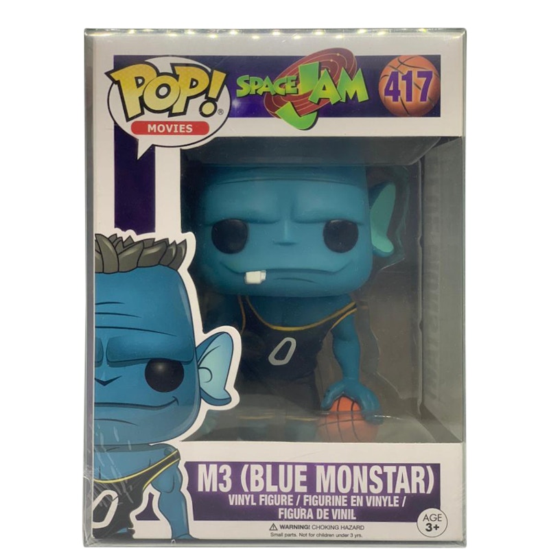 Funko Pop! Movies Space Jam M3 (Blue Monster) Figure #417 - US