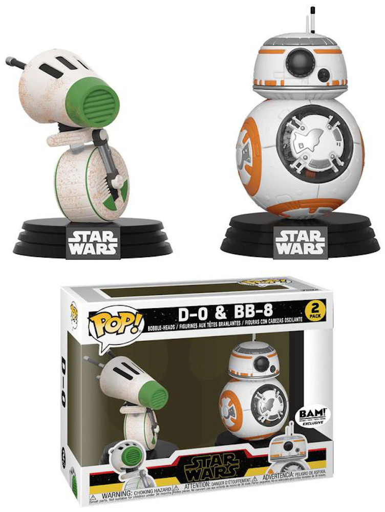 Næste højen Mainstream Funko Pop! Movies Star Wars D-0 And BB-8 Droid BAM! Exclusive 2-Pack - SS21  - JP