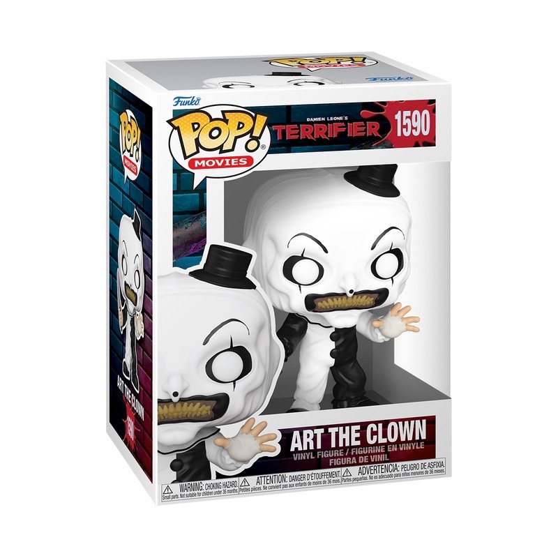 Funko Pop! Movies: Terrifier Art The Clown Figure #1590