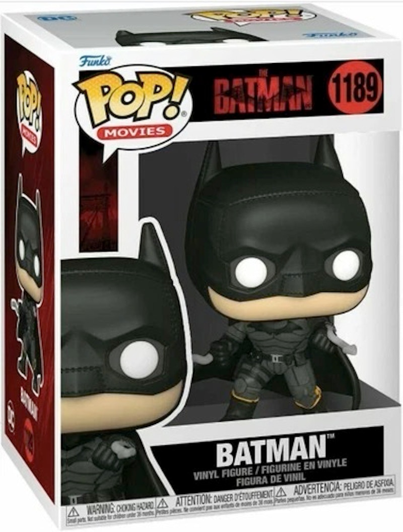 Funko Pop! Movies: The Batman Batman (Battle Ready) Figure #1189