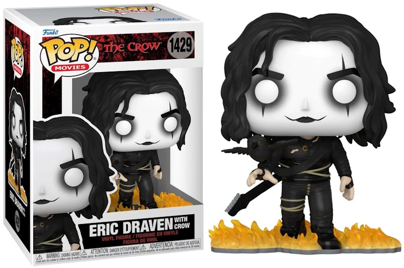 Funko Pop! Movies: The Crow Eric Draven w/ Crow Figure #1429