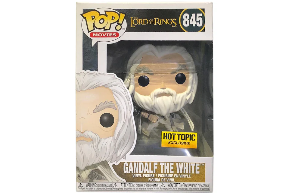 Funko Pop! Movies The Lord of the Rings Gandalf The White Hot Topic Exclusive Figure #845