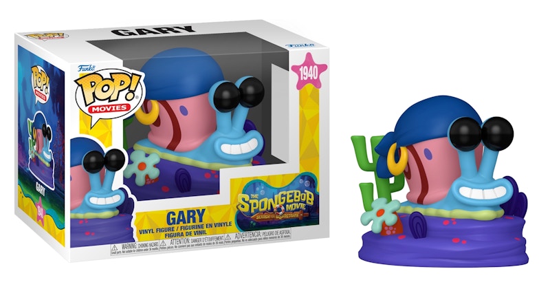 Funko Pop! Movies: The SpongeBob Movie Search For SquarePants Gary Figure #1940