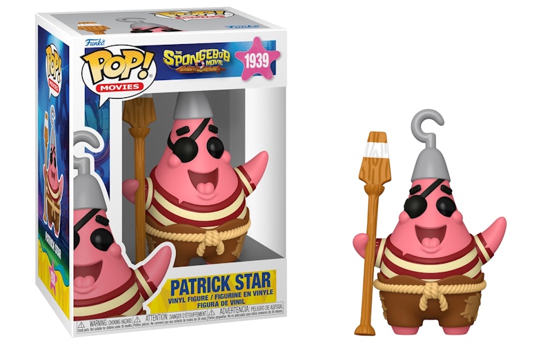 Funko Pop! Movies: The SpongeBob Movie Search For SquarePants Patrick Star Figure #1939