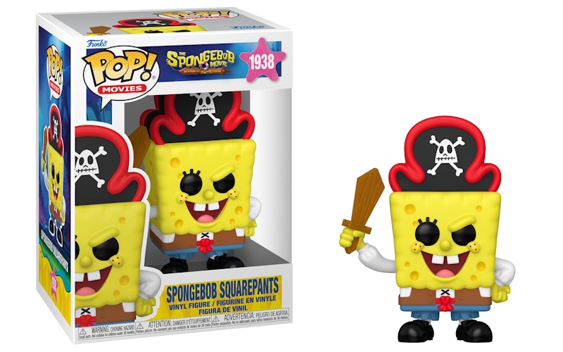 Funko Pop! Movies: The SpongeBob Movie Search For SquarePants SpongeBob SquarePants Figure #1938