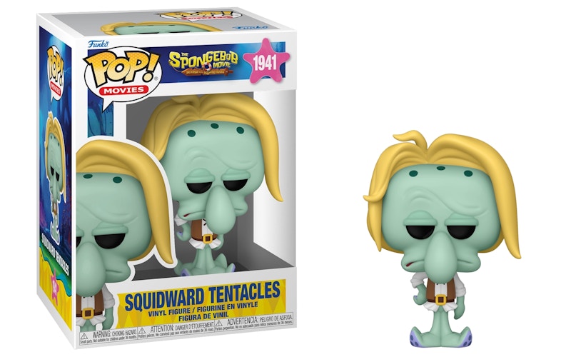 Funko Pop! Movies: The SpongeBob Movie Search For SquarePants Squidward Tentacles Figure #1941