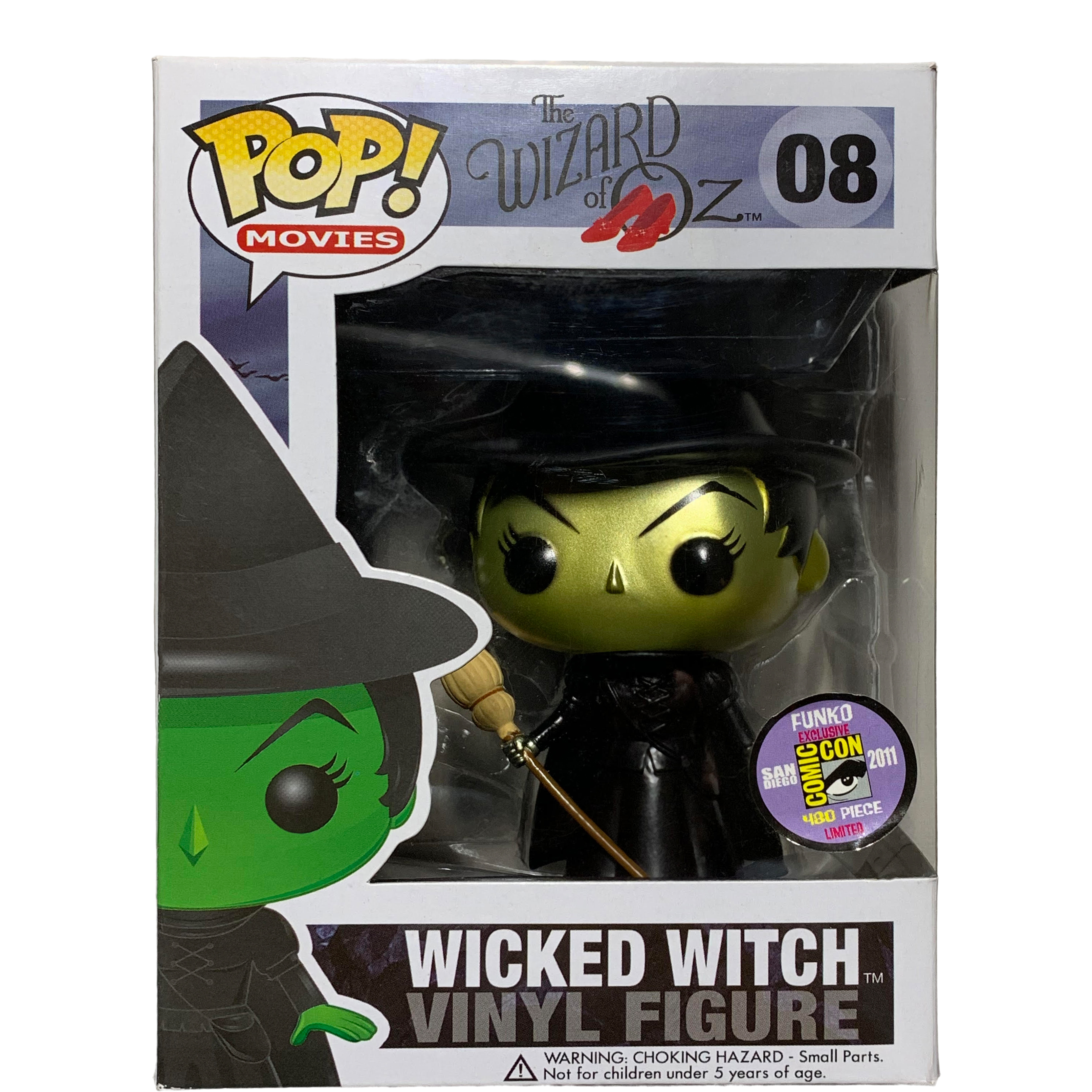 Funko Pop! Movies The Wizard Of Oz Wicked Witch (Metallic) SDCC