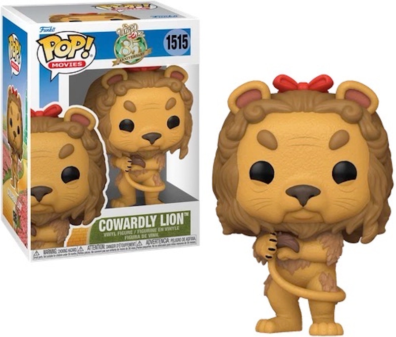 Funko Pop! Movies: The Wizard of Oz 85th Anniversary Cowardly Lion Figure #1515