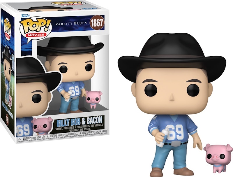 Funko Pop! Movies: Varsity Blues Billy Bob & Bacon Figure #1867