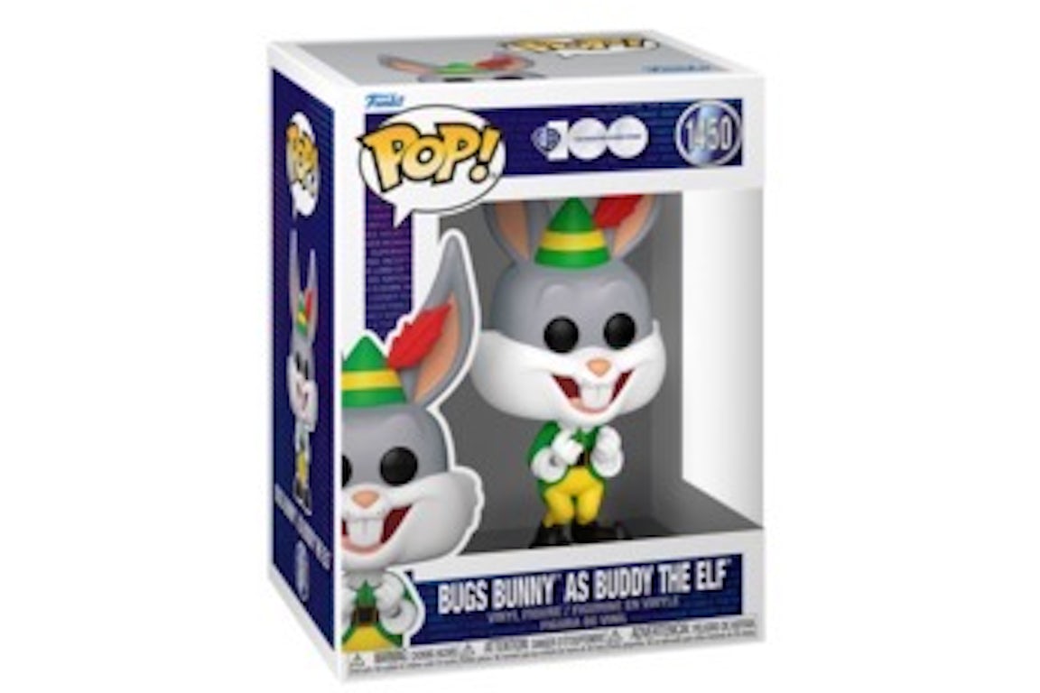 Funko Pop! Movies: WB 100th Anniversary Bugs Bunny as Buddy The Elf ...