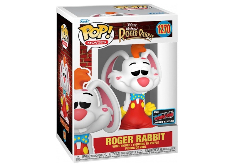 Funko Pop! Movies Who Framed Roger Rabbit (Roger Rabbit) 2022 NYCC  Exclusive Figure #1270