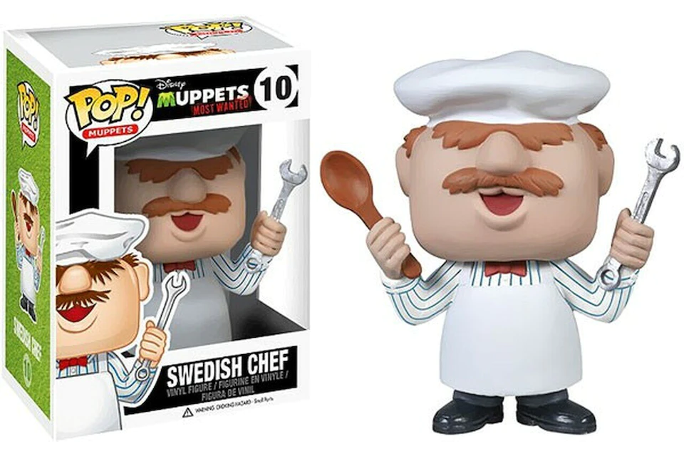 Funko Pop! Most Wanted Swedish Chef #10 - ES