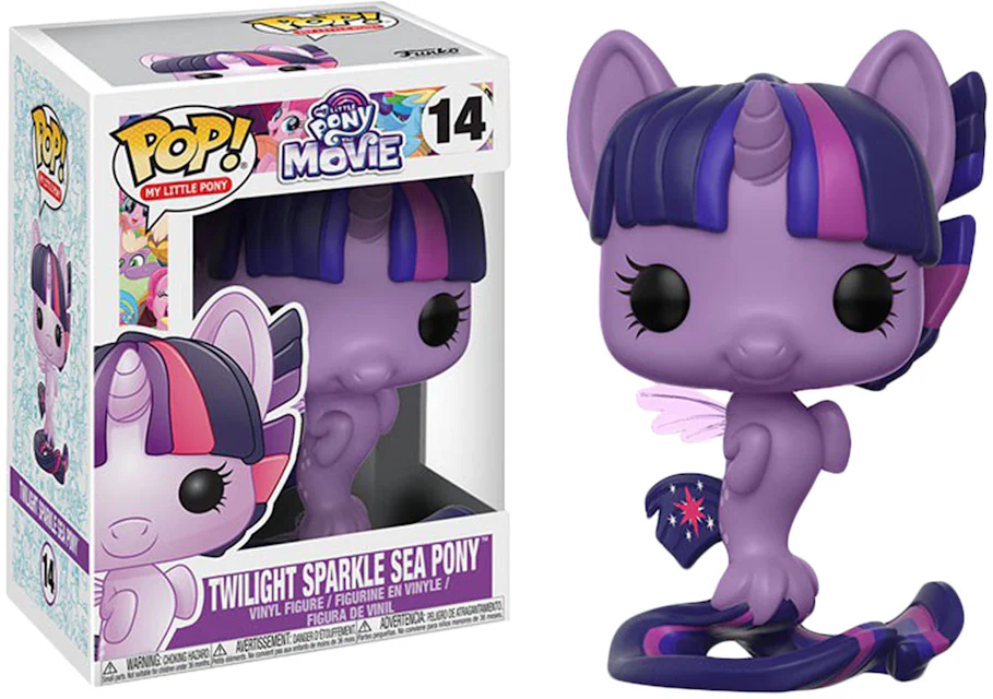 Funko Pop! My Little Pony The Movie Twilight Sparkle Sea Pony Figure #14 -  US
