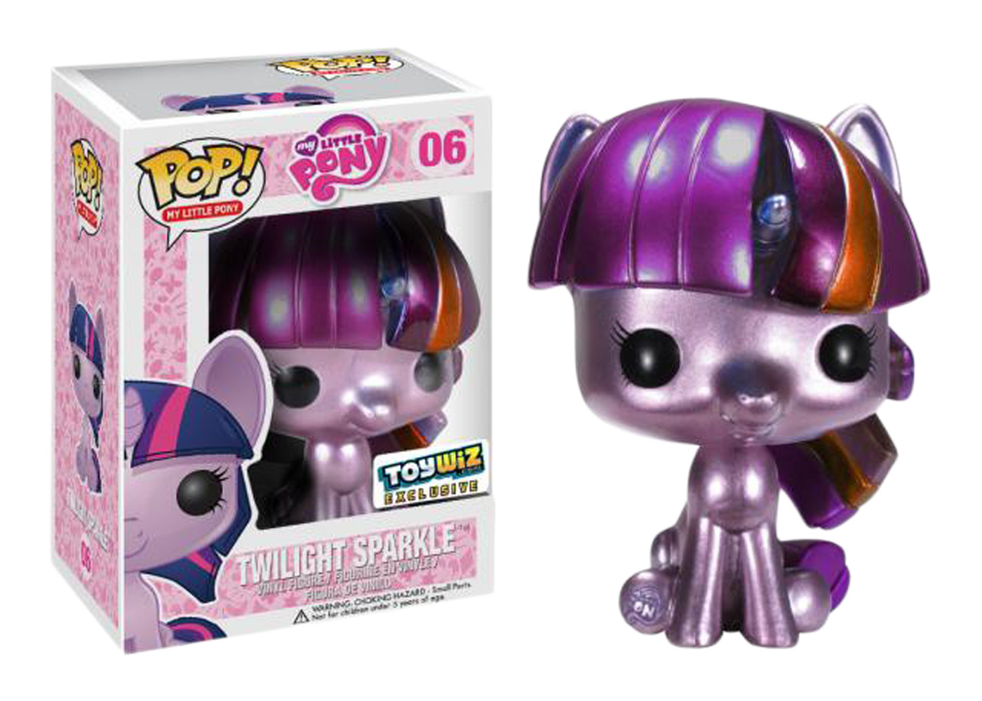 Funko Pop! My Little Pony Twilight Sparkle (Metallic) ToyWiz 