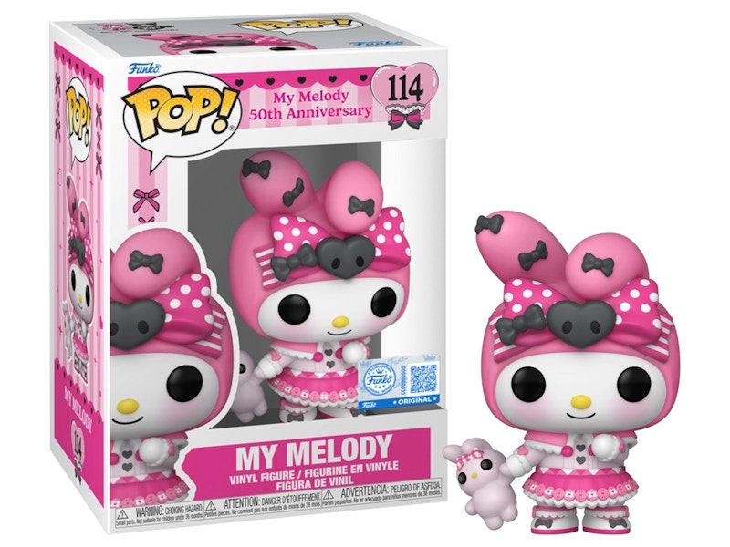 Funko Pop! My Melody 20th Anniversary My Melody (Specialty Series/Sticker) Figure #114