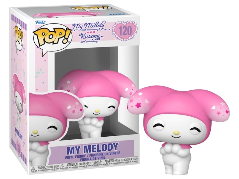 Funko Pop! My Melody 50th Anniversary & Kuromi 20th Anniversary: My Melody Figure #120
