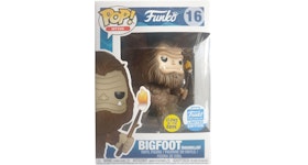 Funko Pop! Myths Bigfoot (Marshmallow) (Glow) Funko Shop Edition Figure #16