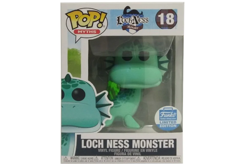 Funko Pop! Myths Loch Ness Monster Funko Shop Edition Figure #18