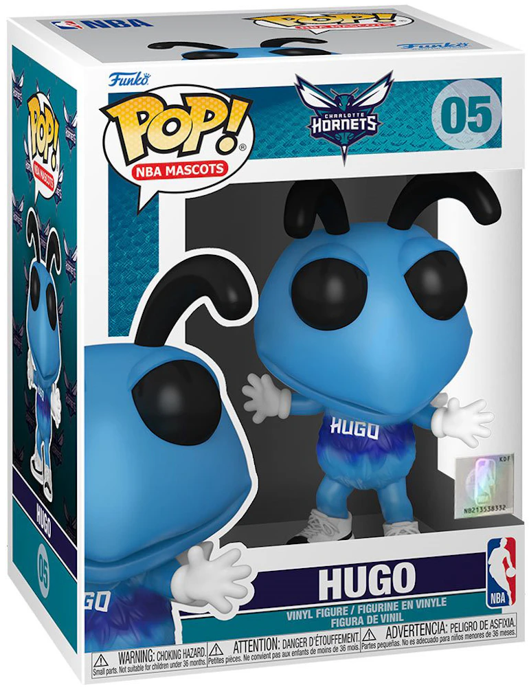 Funko POP! NBA Basketball Hugo Charlotte Hornets Mascot Figure #05! –  Lonestar Finds