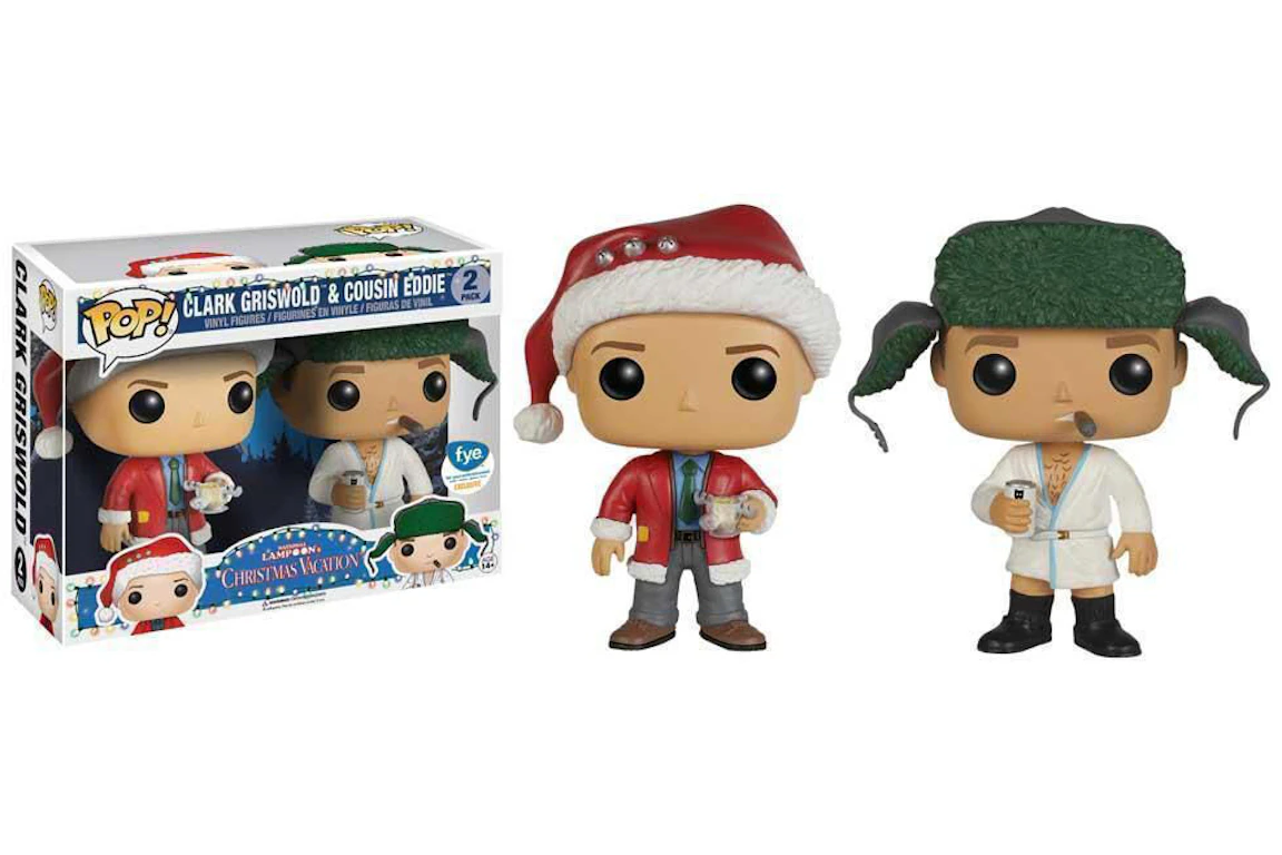 Funko Pop! National Lampoon's Christmas Vacation Clark Griswold & Cousin Eddie FYE Exclusive 2-Pack
