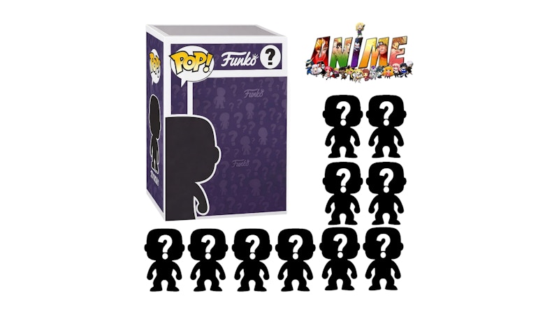 Funko Pop! Pack of 10 Surprise Mystery Anime Funko Pop! Randomly