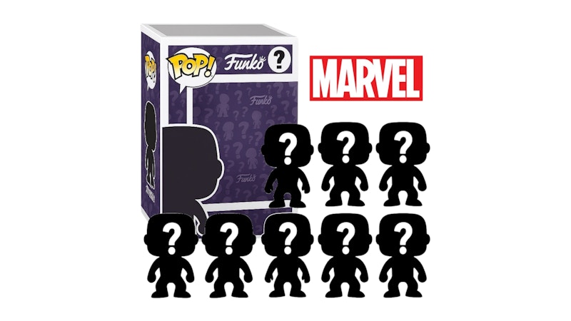 Funko Pop! Pack of 8 Surprise Mystery Marvel Funko Pop! Randomly