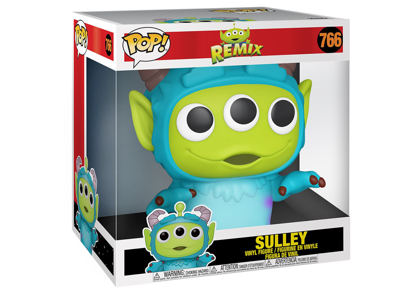 Funko Pop! Pixar 25th Anniversary Alien Remix Sulley 10 Inch 