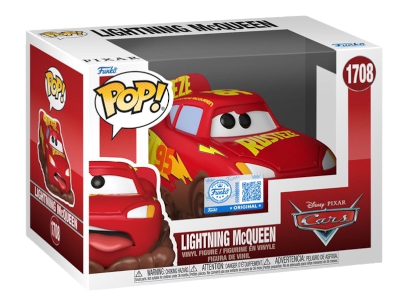Funko Pop! Pixar Cars Lightning McQueen Figure #1708 - JP