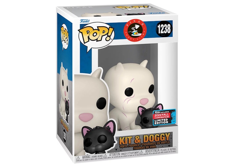 Funko Pop! Pixar Kitbull Kit & Doggy 2022 Fall Convention