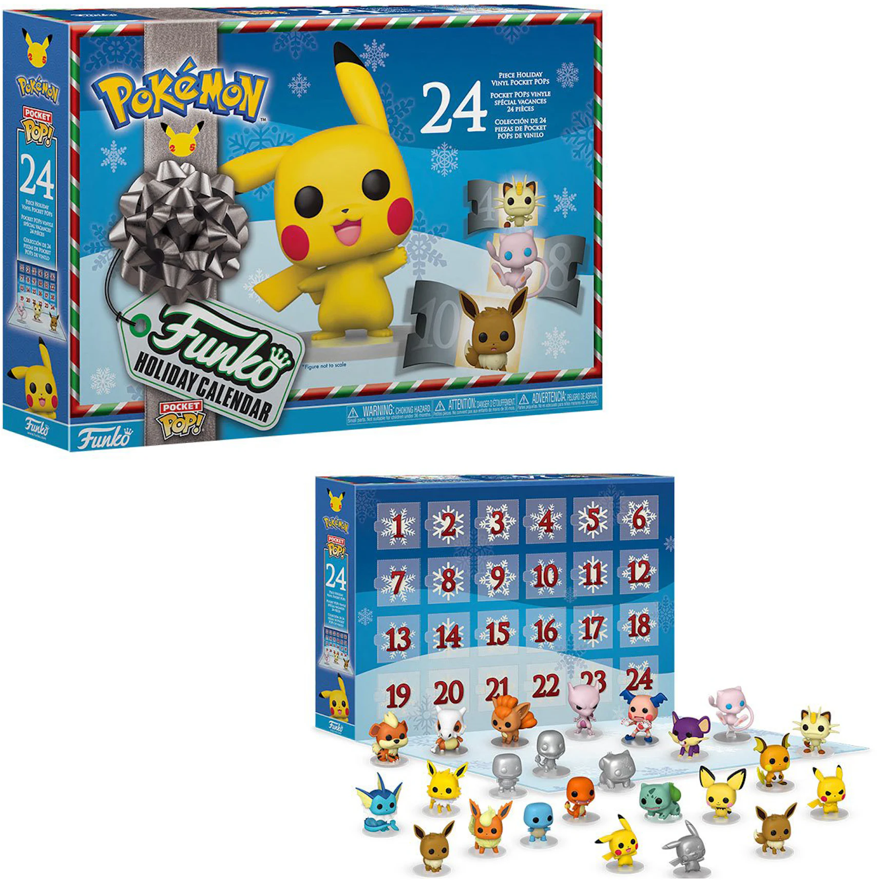 Pokemon Funko Pop Advent Holiday Calendar 2021 Single Figures. Choose  Pokemon.