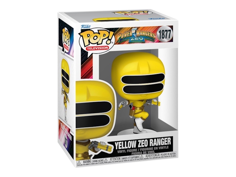 Funko Pop! Power Rangers Yellow Zeo Ranger Figure #1877
