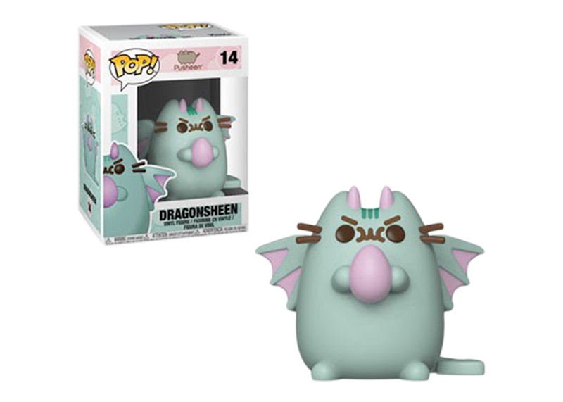 Funko Pop Pusheen Dragonsheen Green with Gem Figure 14 GB