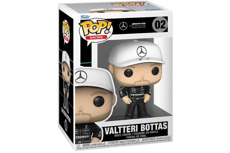 Funko Pop! Racing Mercedes-AMG Petronas Formula 1 Team Valtteri Bottas Figure #02