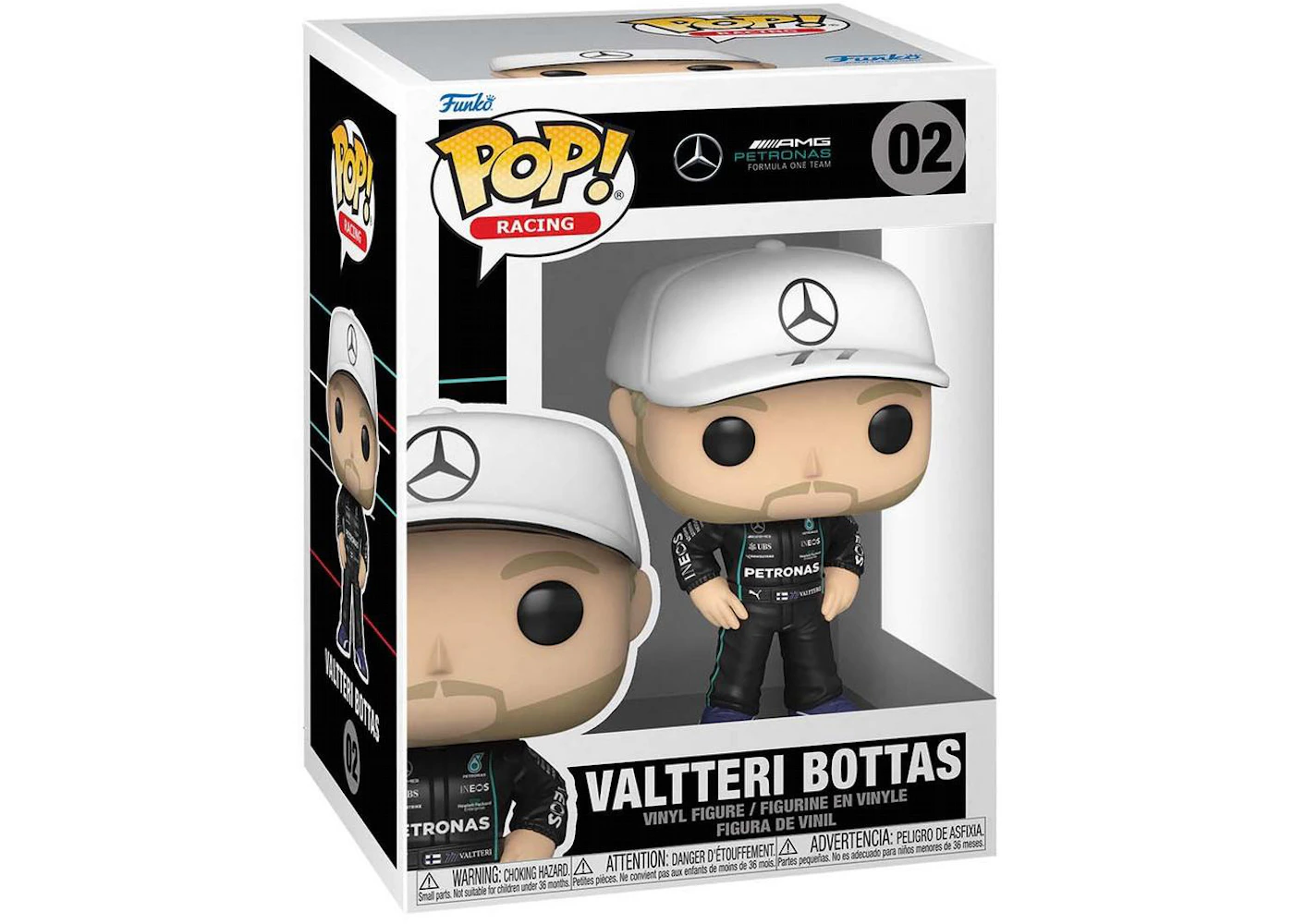 Botanist fles uitzondering Funko Pop! Racing Mercedes-AMG Petronas Formula 1 Team Valtteri Bottas  Figure #02 - JP