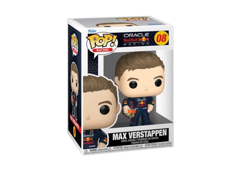Funko Pop! Racing Oracle Red Bull Racing Max Verstappen Figure #08